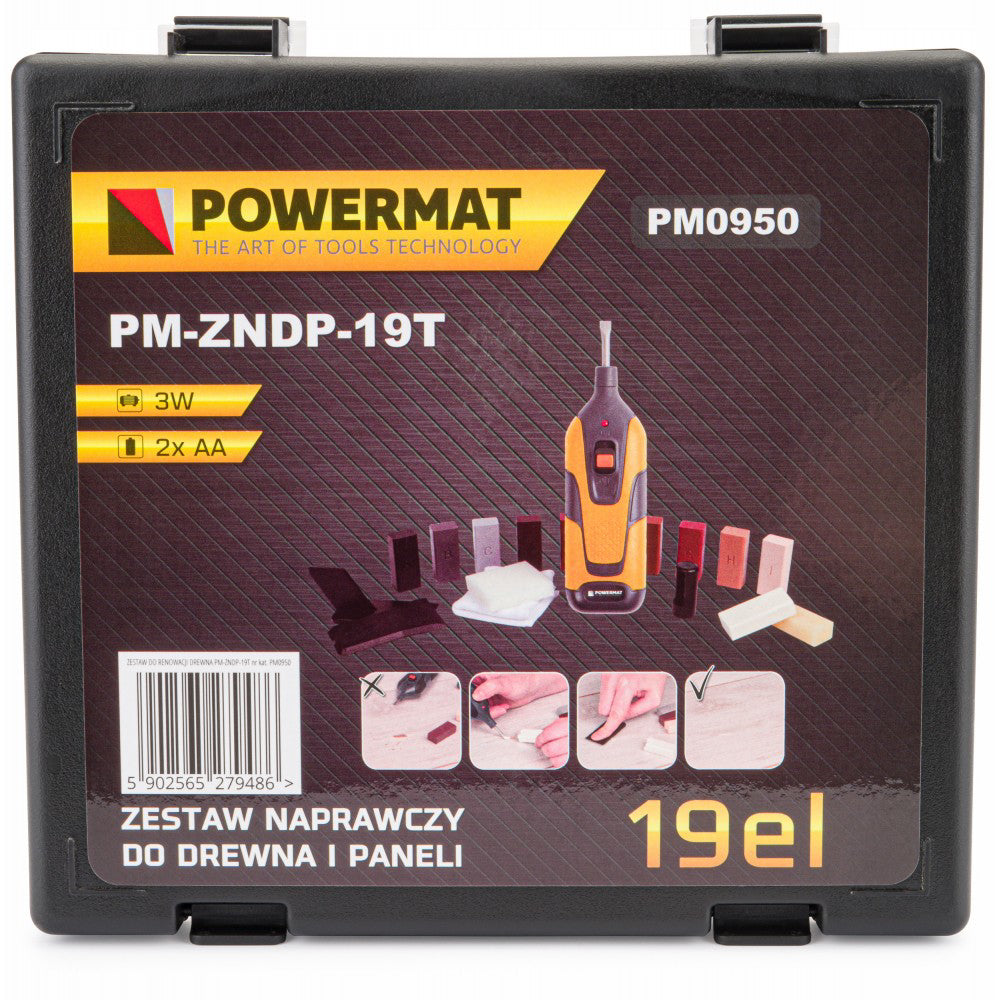 Kit reparatie lemn PM-ZNDP-19T Powermat PM0950