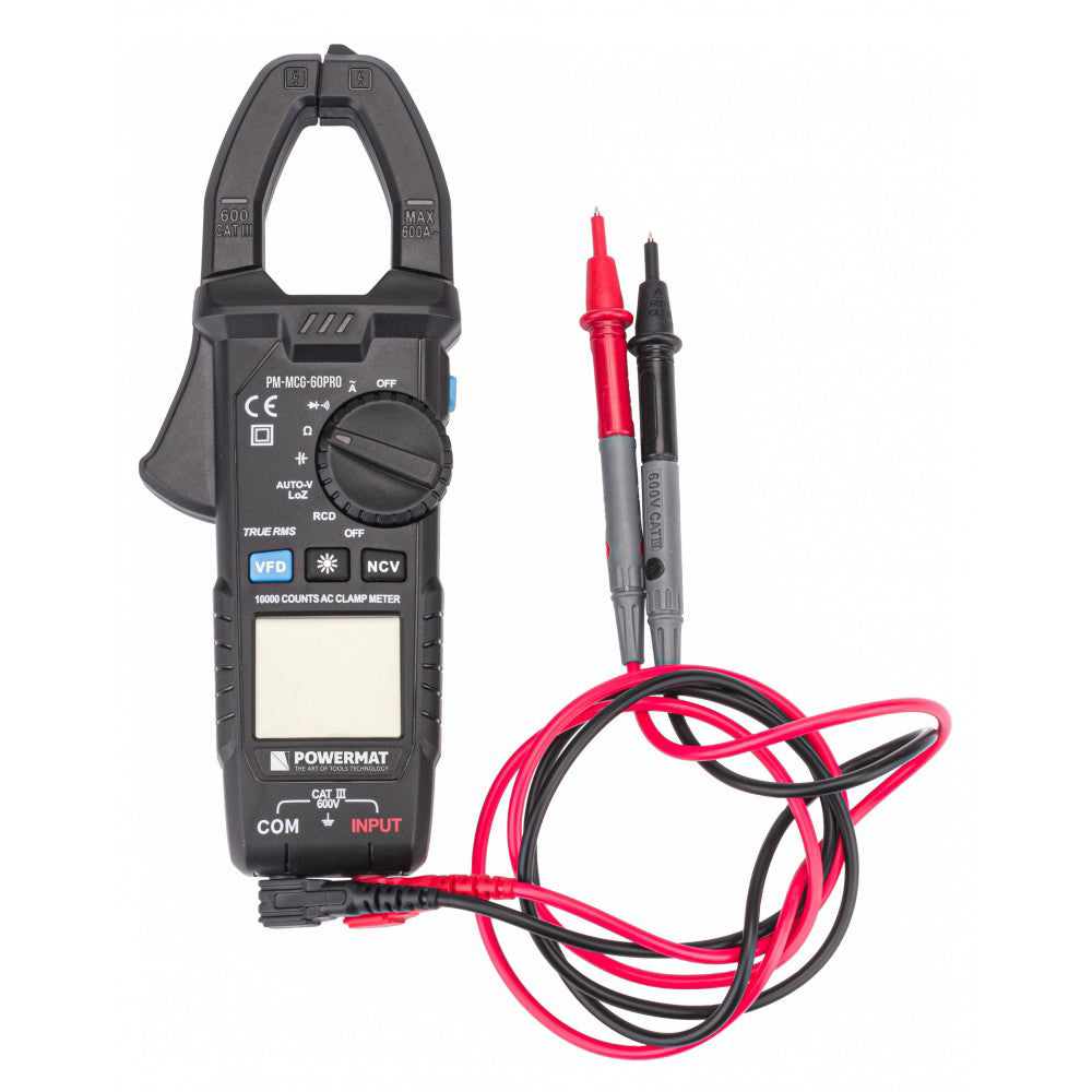 Multimetru cu clema PM-MCG-60PRO, Powermat PM1043