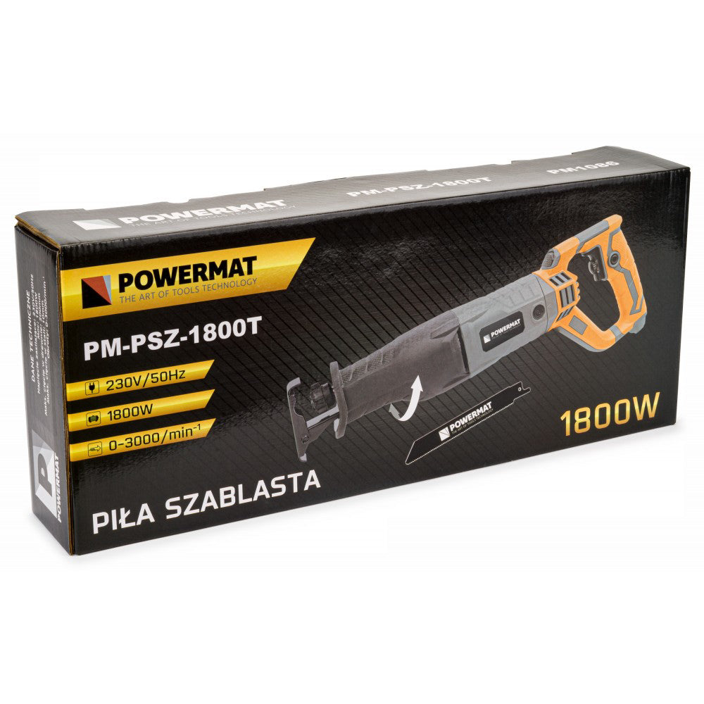 Fierastrau tip sabie 1800W PM-PSZ-1800T, Powermat PM1086