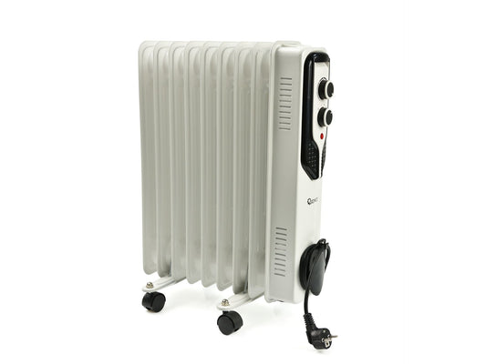 Calorifer electric cu ulei, 7 elementi, 1500 W, Geko G80550