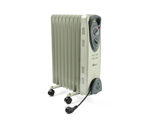 Calorifer electric cu ulei si termostat, 7 elementi 1500 W B57, Geko G80552