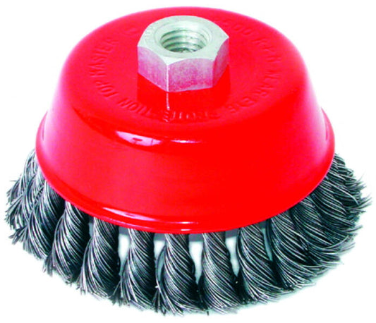 Perie  sarma rotativa cu toroane, Raider, 100mm 171104