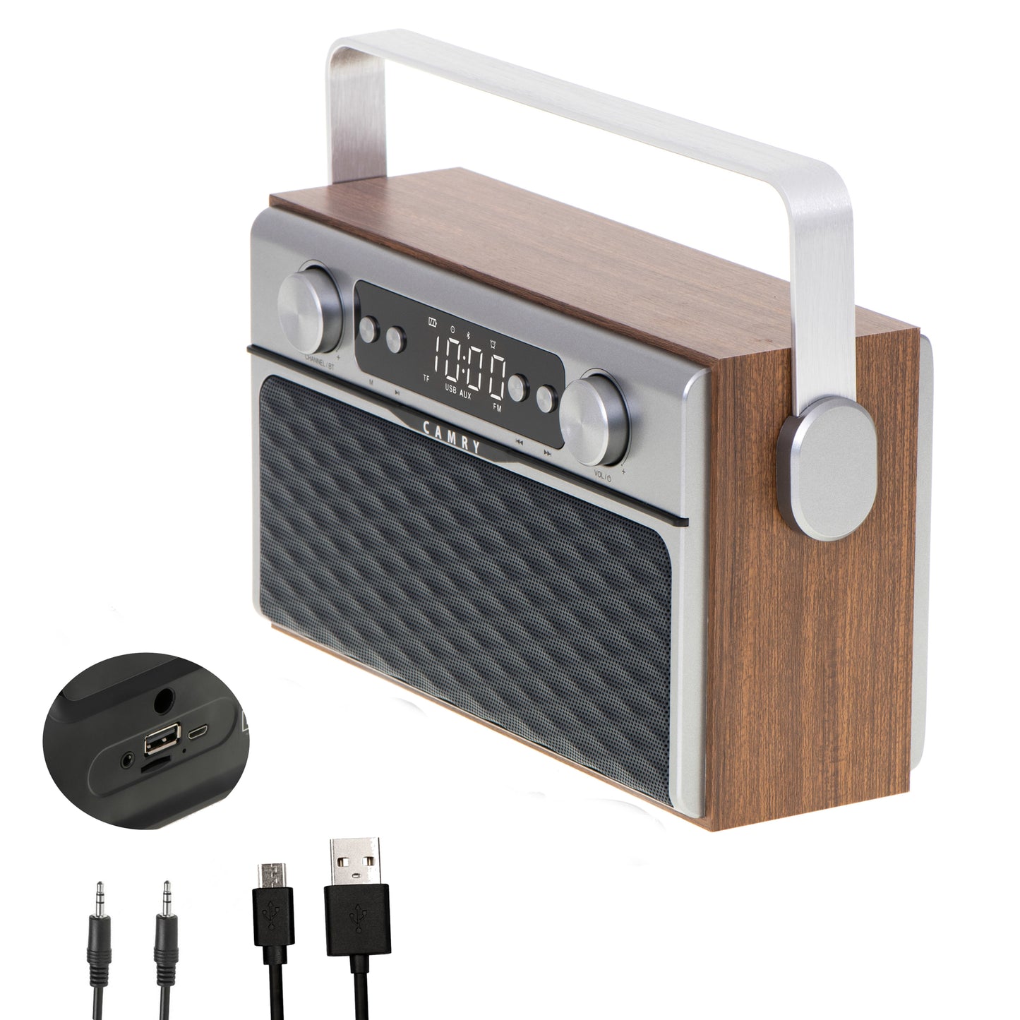 Radio cu Bluetooth portabil,Camry CR1183