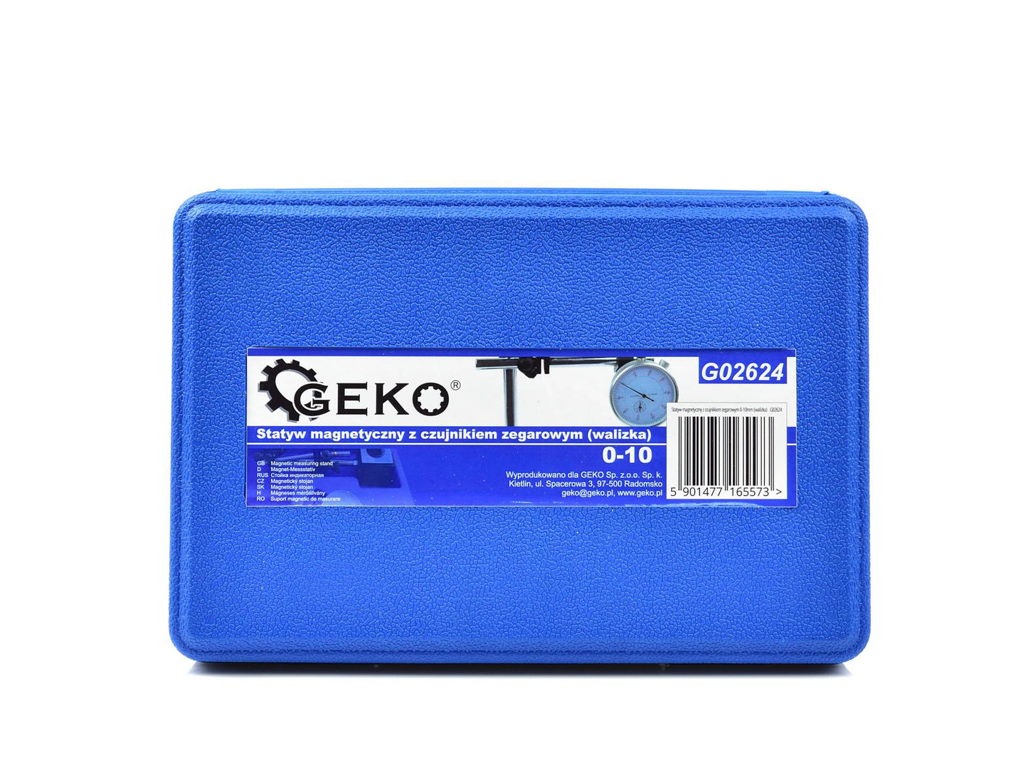 Comparator cu suport magnetic, 10 / 0,01 mm, Geko G02624