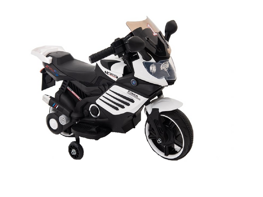 Motocicleta electrica  LQ158, alb / negru, Lean 3973