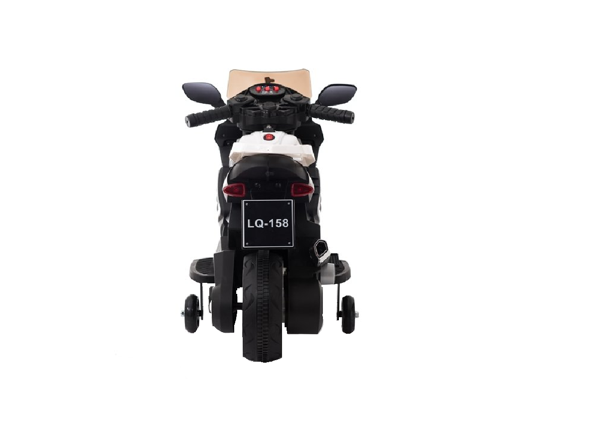 Motocicleta electrica  LQ158, alb / negru, Lean 3973