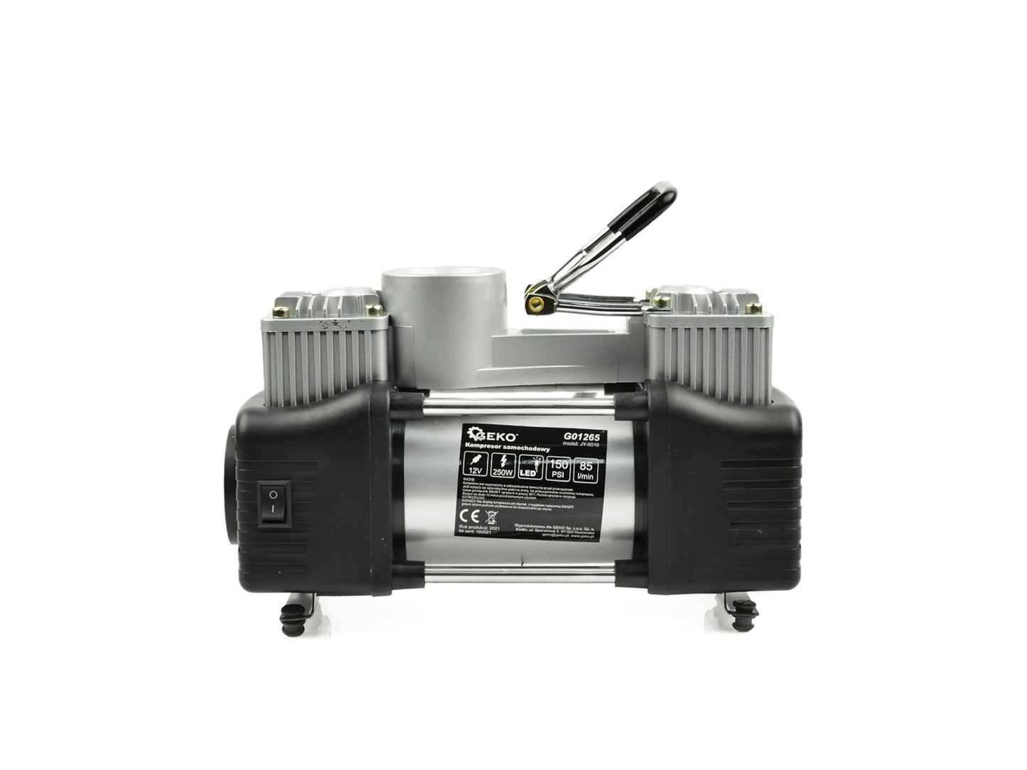 Compresor auto, 12V, 250W, Geko G01265