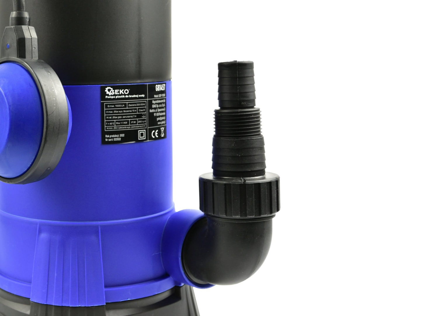Pompa pentru apa  curata / murdara, 1100W, Geko G81457