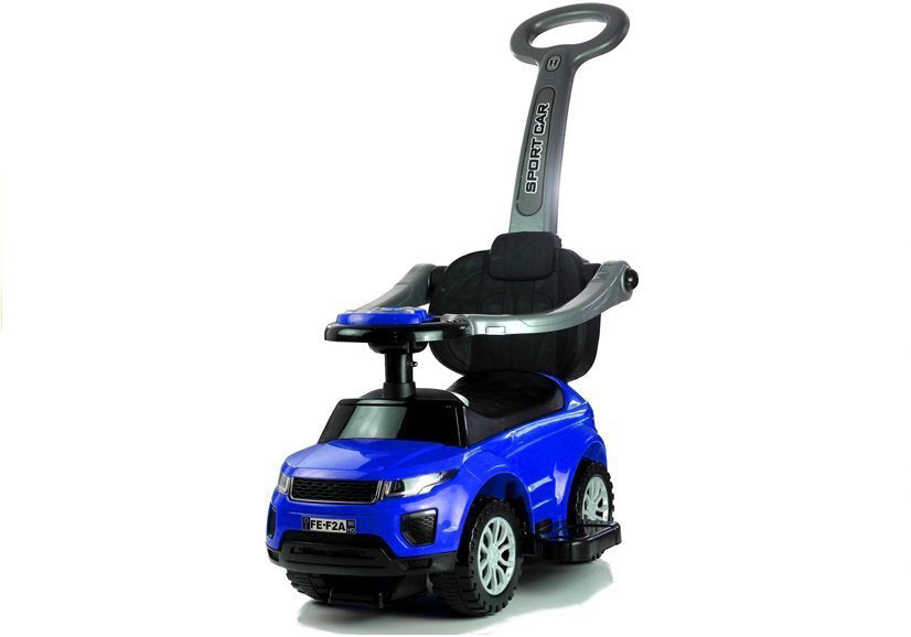 Masinuta pentru copii cu maner, albastru, Lean 2852