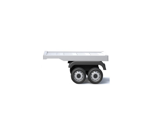 Semiremorca Mercedes Actros HL358, alb, Lean 7711
