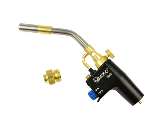 Arzator pe gaz propan MAPP cu adaptor, Geko G20030