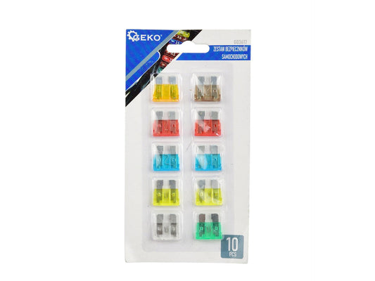 Set sigurante auto, 10 elemente, Geko G03617