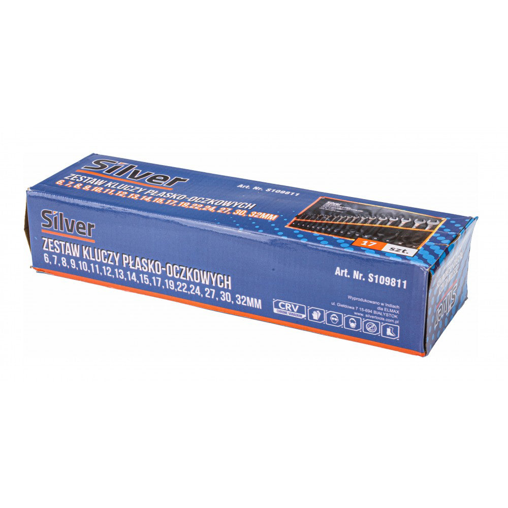 Set chei combinate, 6-32 mm, 17 elemente, Powermat PM109811