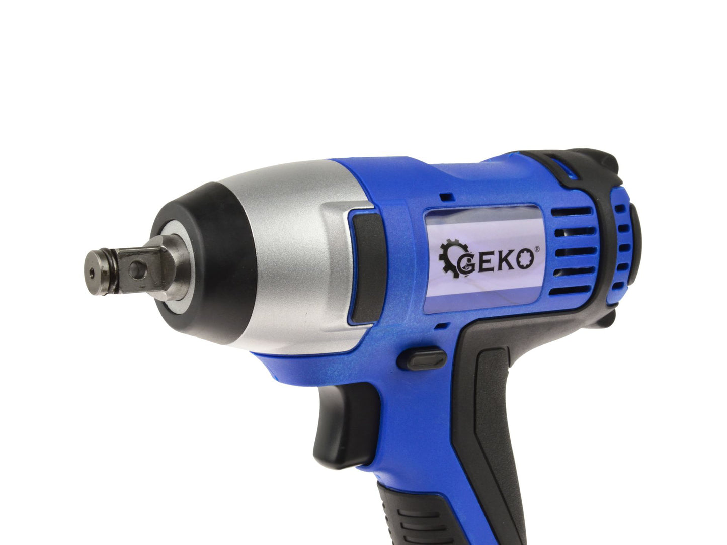 Set pistol de impact, 150 Nm, 1/2", acumulator 4Ah, incarcator 18 V, Geko G80609-4