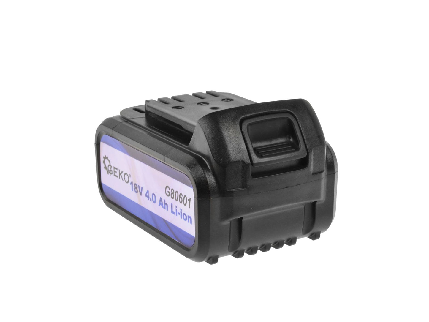 Set pistol de impact, 150 Nm, 1/2", acumulator 4Ah, incarcator 18 V, Geko G80609-4