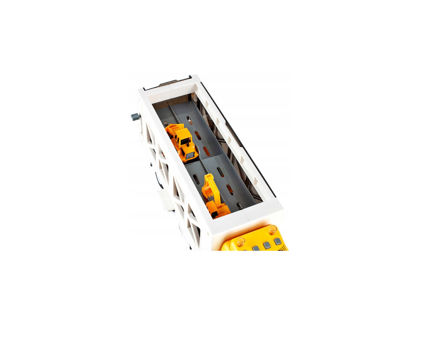 Set camion cu remorca, 6 vehicule, MalPlay 108433