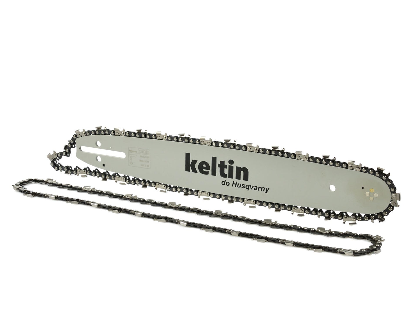 Set lama de ghidaj si 2 lanturi pentru drujba Husquarna, 15", 64 T, Keltin K02410