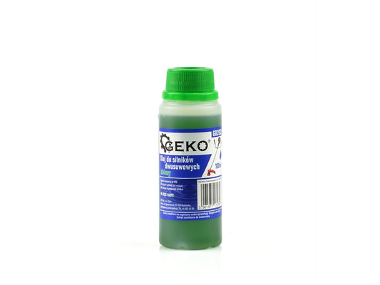 Ulei pentru motor in  2 timpi, verde, 100 ml, Geko G82012