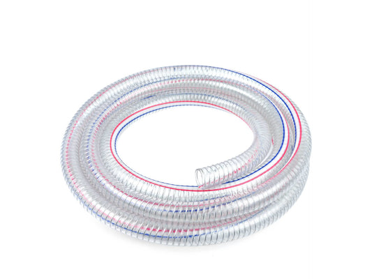 Furtun absorbtie, 1 inch, 25 mm, aspiratie cu spira metalica, 5 m, Geko G70040
