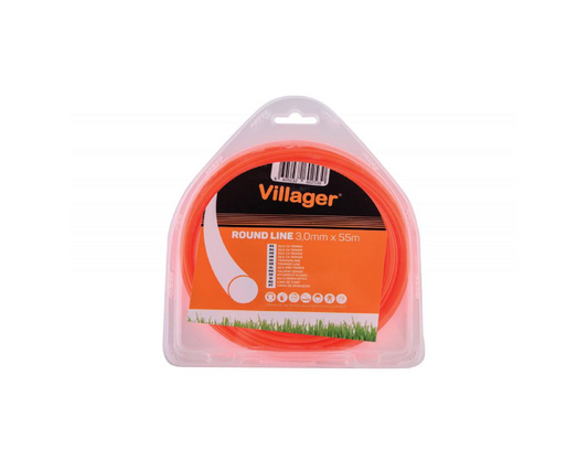 Fir rotund nailon, 2 mm x 15 m, Villager VL034043