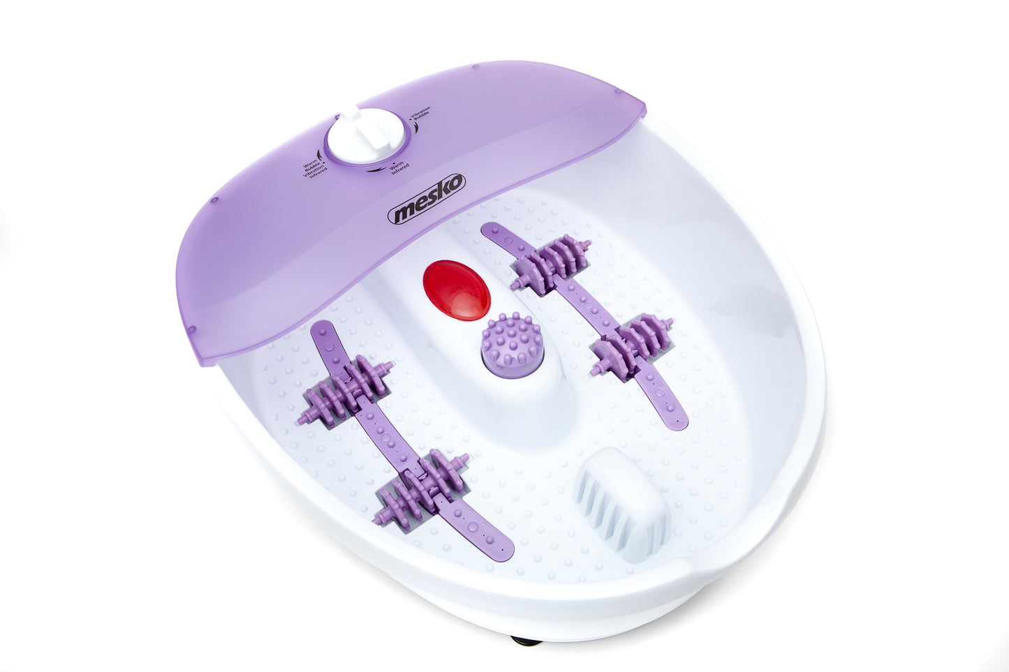 Aparat hidromasaj pentru picioare combinat, termic infrarosu si bule de aer, Mesko MS2152