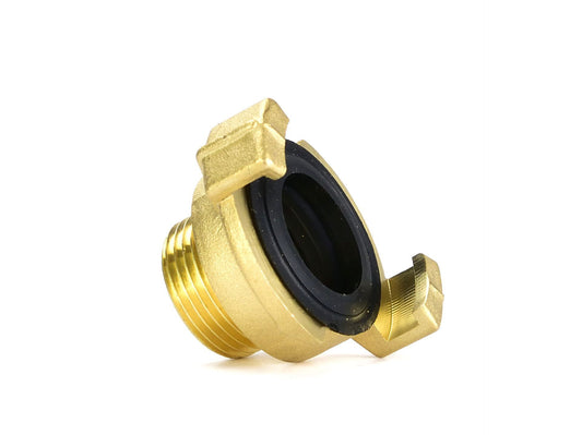 Cuplaj rapid cu gheare din alama, tata 3/4", Geko G70112