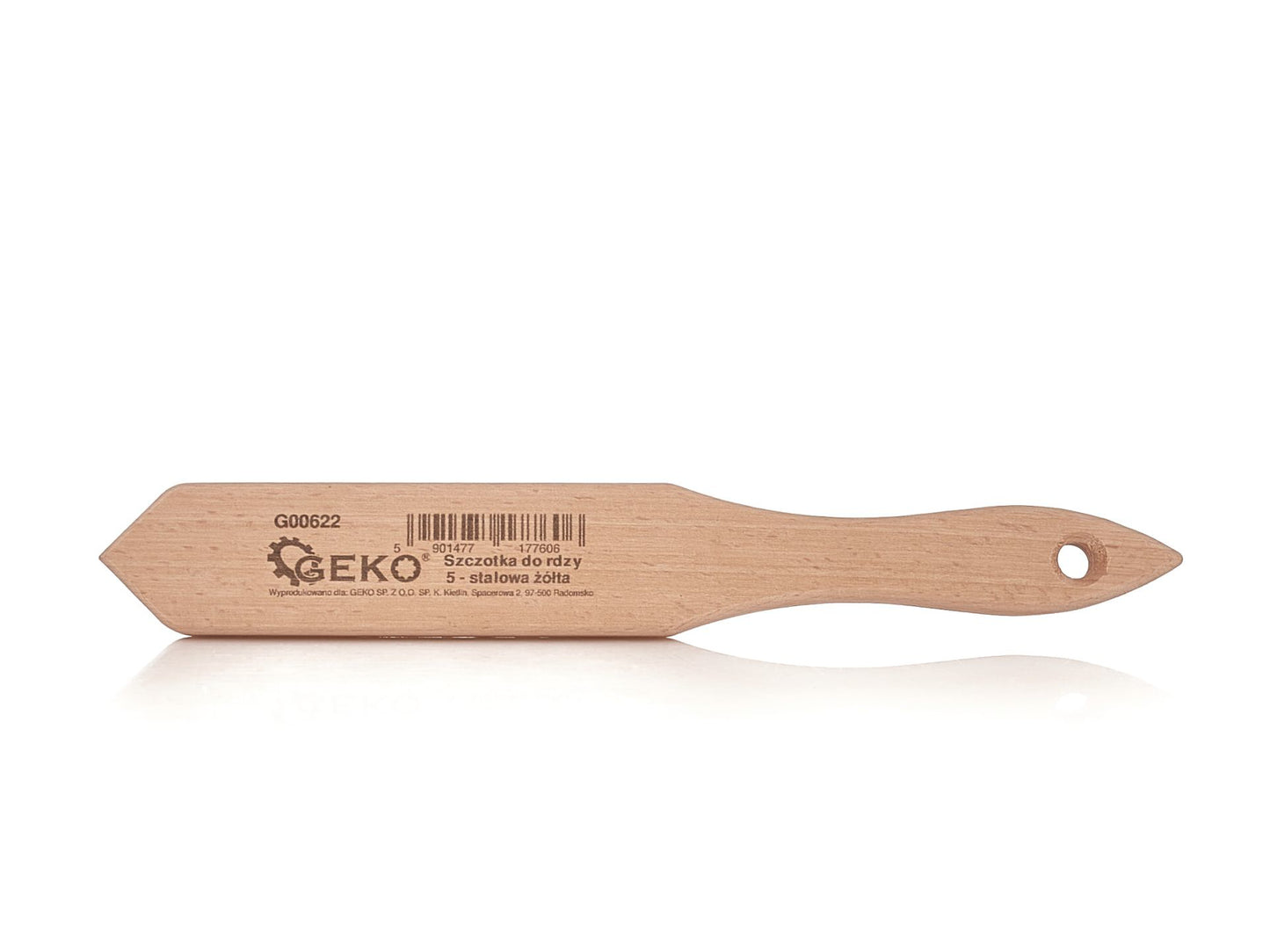Perie de sarma pentru indepartarea ruginii cu 5 randuri, Geko G00622
