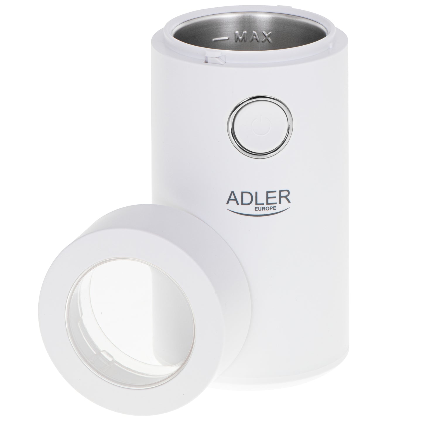Rasnita de cafea, 75 g, 150 W, alb, Adler AD4446ws