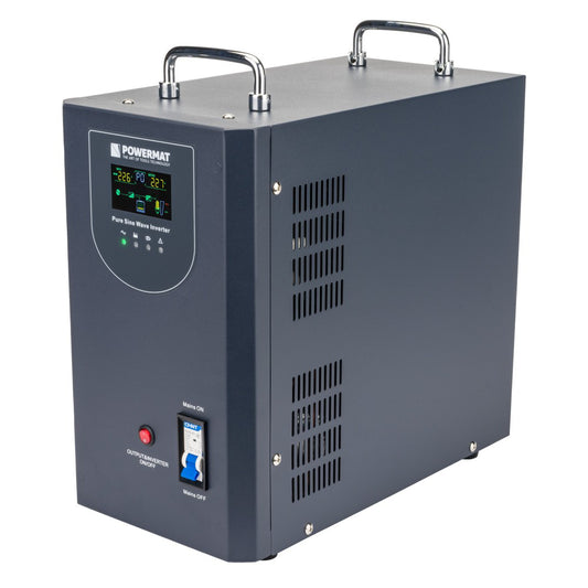 Sursa de curent PM-UPS-2500MP, afisaj LCD, 2000 W, 2500 VA, Powermat PM1217