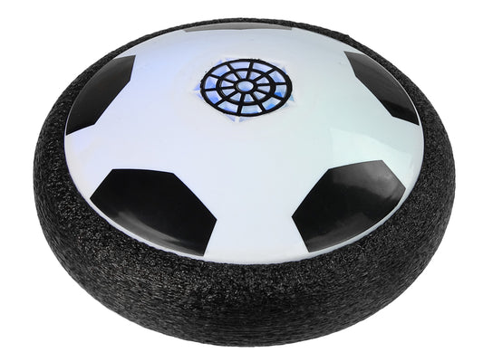 Minge foosball Air Hover, Alb / Negru, lumini colorate LED, Lean 10265