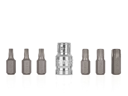 Set biti Torx T25-T55, 7 elemente, Geko G10039