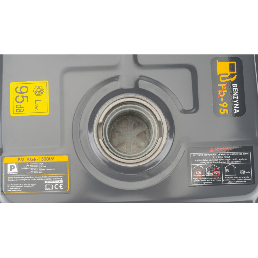 Generator tip invertor PM-AGR-1500IM, 1500 W, Powermat PM1231