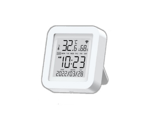Senzor de temperatura si umiditate CTW 06, Wi-fi cu afisaj LCD pentru panouri de incalzire Wertberg, Harder HD0084