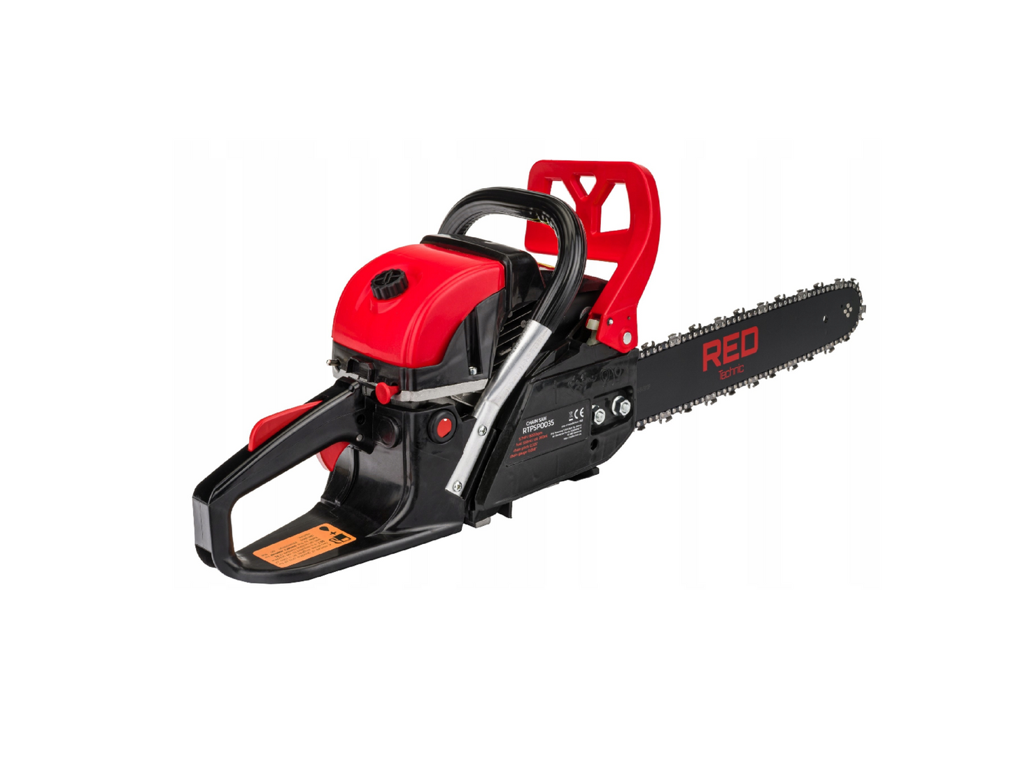 Fierastrau cu lant pe benzina, 5.7 cp, 16 / 18 inch, Red Technic RTPSP0035