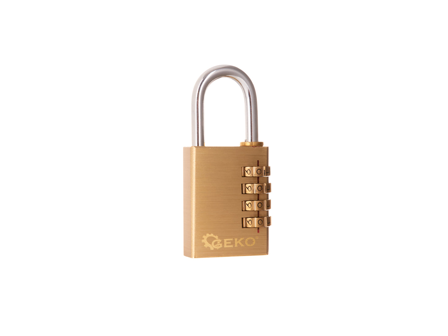 Lacat din alama cu cifru, 38 mm, Geko G10914