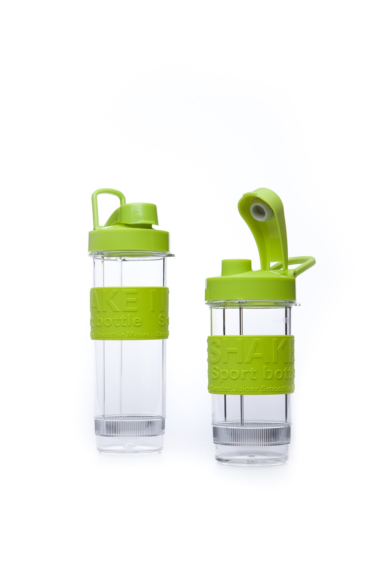 Mini blender smoothie 1 viteza, 2 recipiente, verde, Camry CR4069