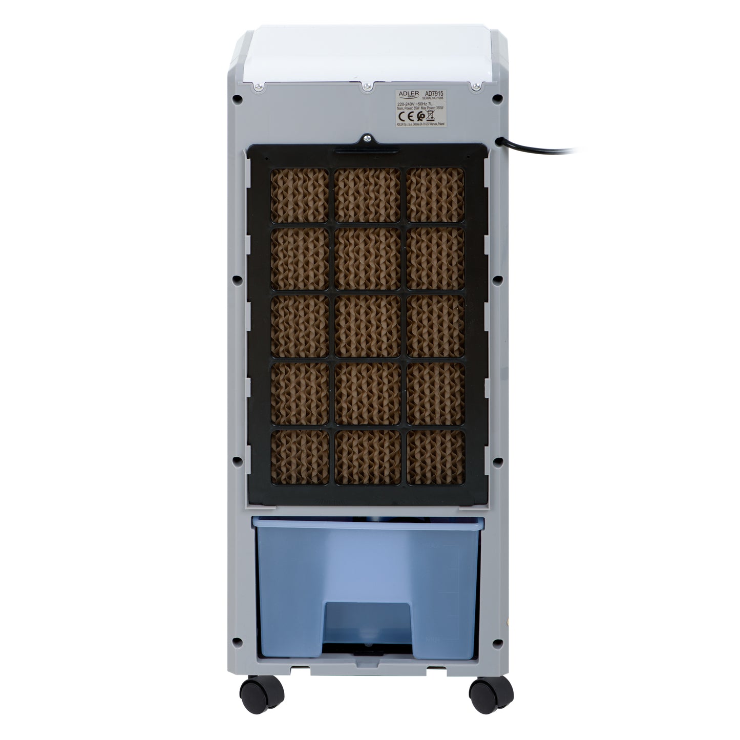 Aparat de aer conditionat 3 in 1 cu telecomanda, rezervor apa 7 l, 350 W, Adler AD7915