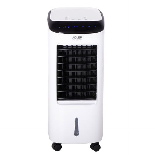 Racitor portabil de aer, functie de umidificare, purificare si racire, 350 W, cu telecomanda, 3 moduri de ventilatie, Adler AD7922