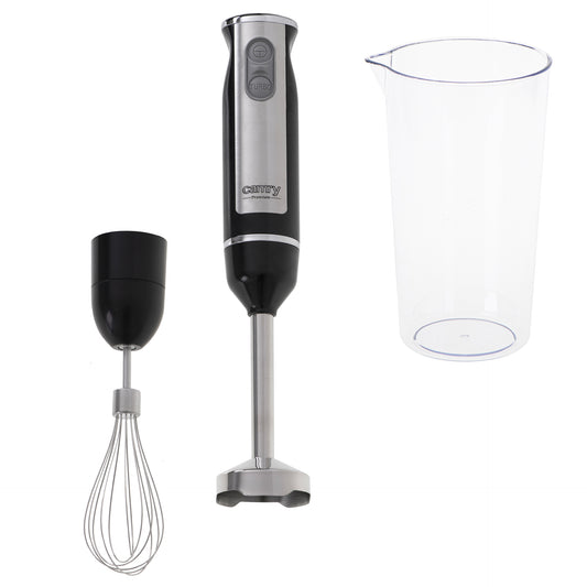 Blender de mana 2 in 1, 1000 W, 600 ml, Negru / Argintiu, Camry CR4621