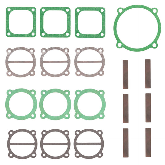 Set garnituri pentru compresor de 200 l, 19 elemente, Geko CG80314A