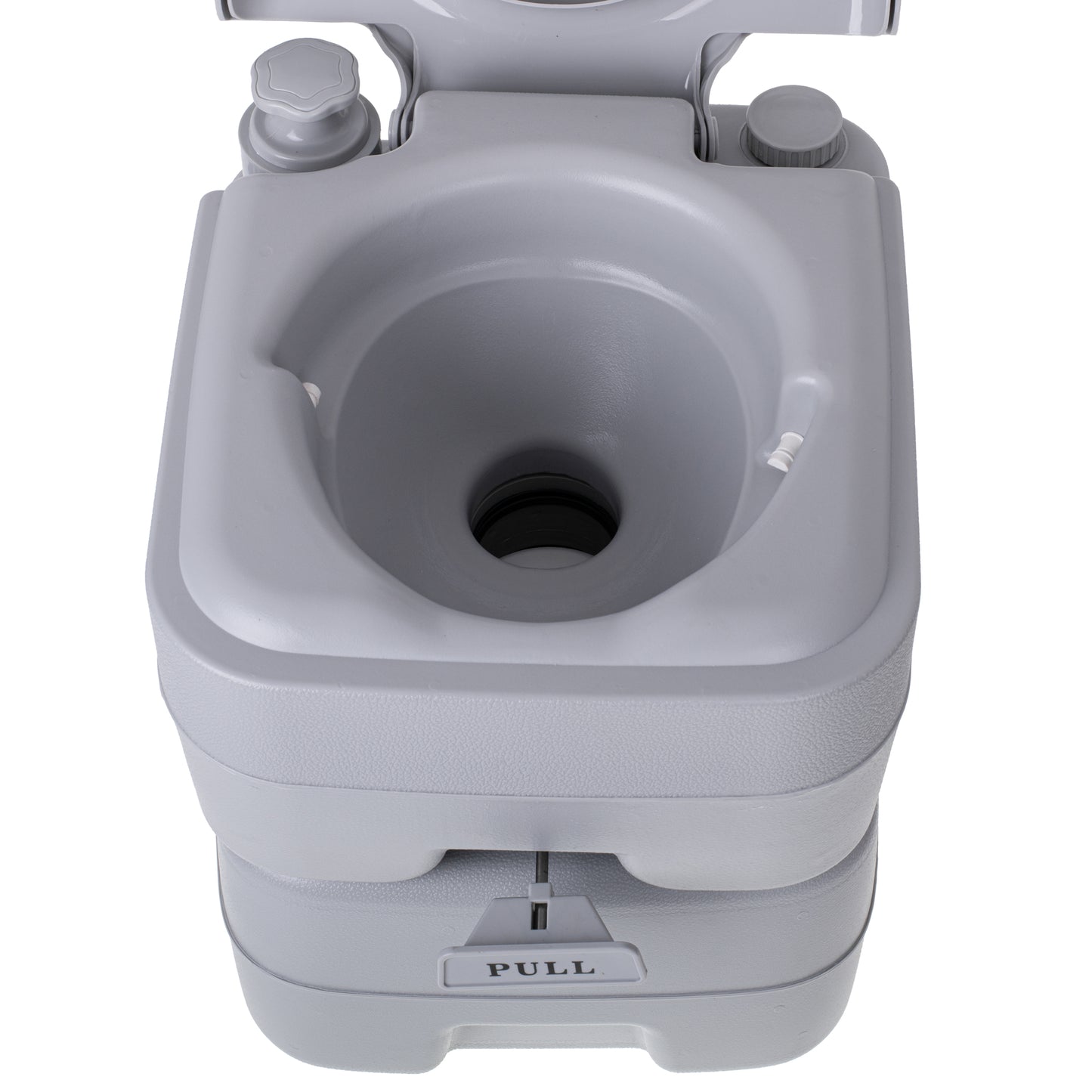 Toaleta portabila cu rezervor de apa, 20 l, gri, Camry CR1035