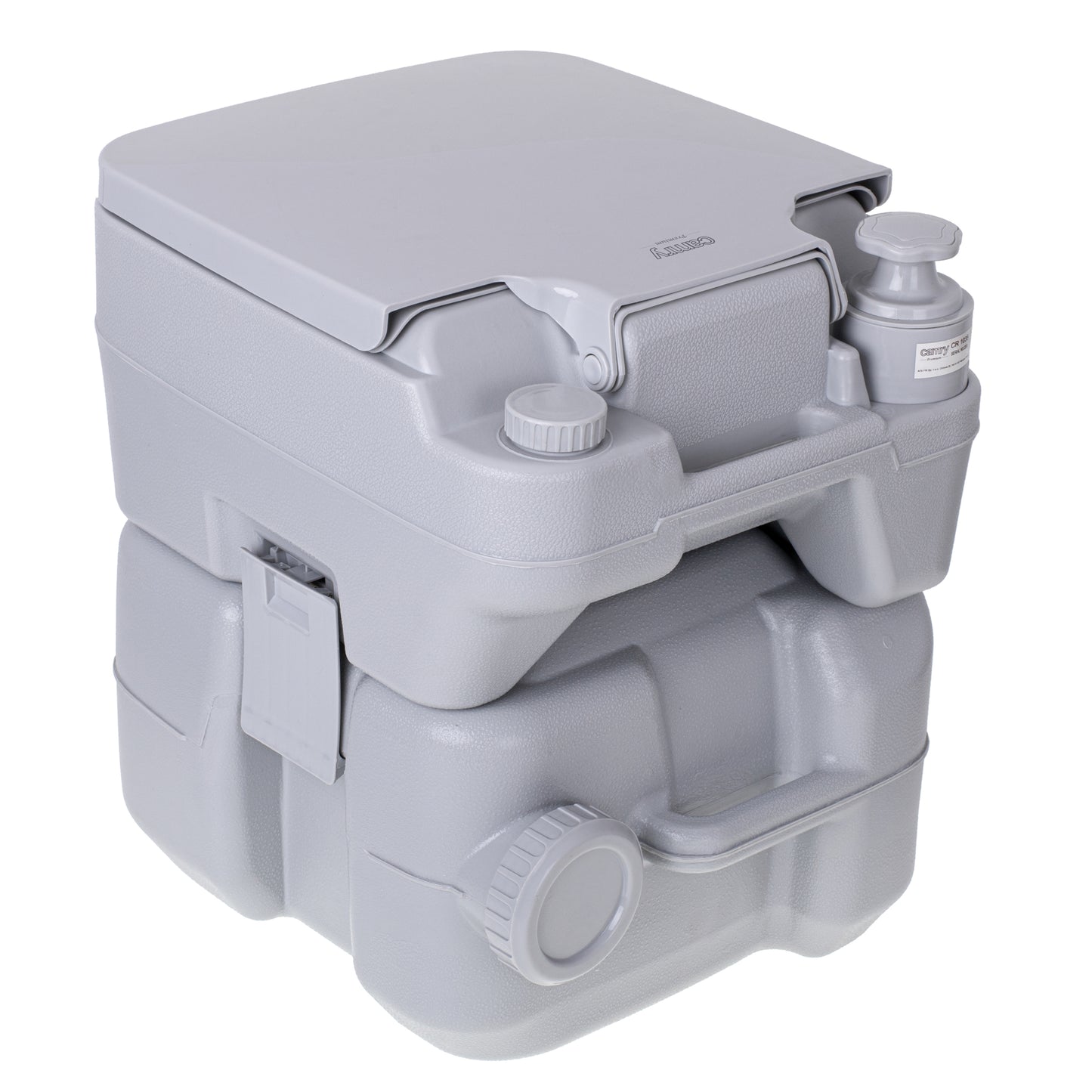 Toaleta portabila cu rezervor de apa, 20 l, gri, Camry CR1035