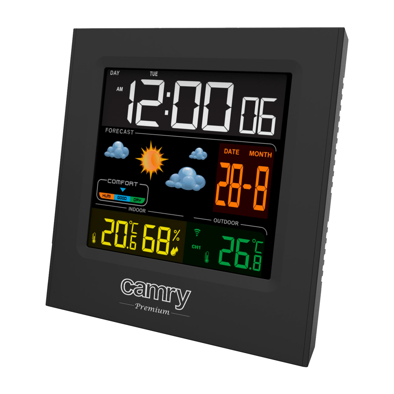Statie meteo cu ceas, alarma si termometru, Camry CR1166