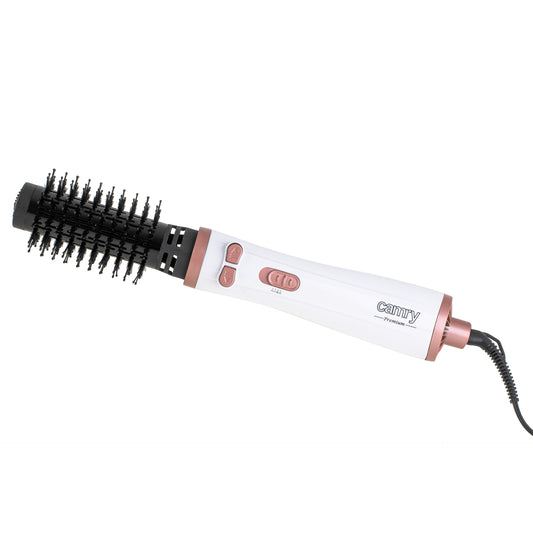 Perie electrica rotativa cu 2 capete interschimbabile, 1000 W, 3 setari de temperatura, 2 niveluri putere, Camry CR2021