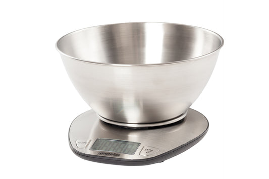 Cantar de bucatarie, 5 kg, inox, argintiu, Mesko MS3152