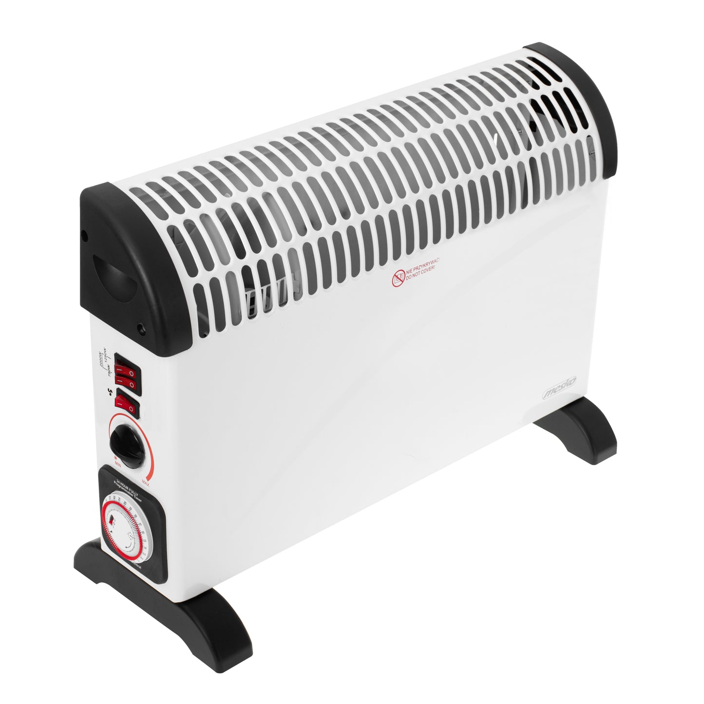 Convector electric, 1250 W, alb, Mesko MS7741W