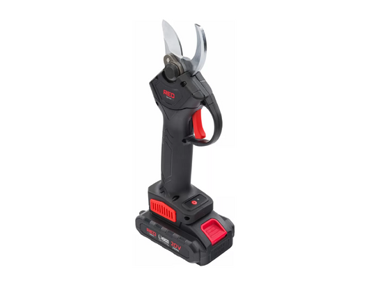 Foarfeca electrica pentru crengi cu acumulator, 30 mm, 20 V, Red Technic RTSA0063