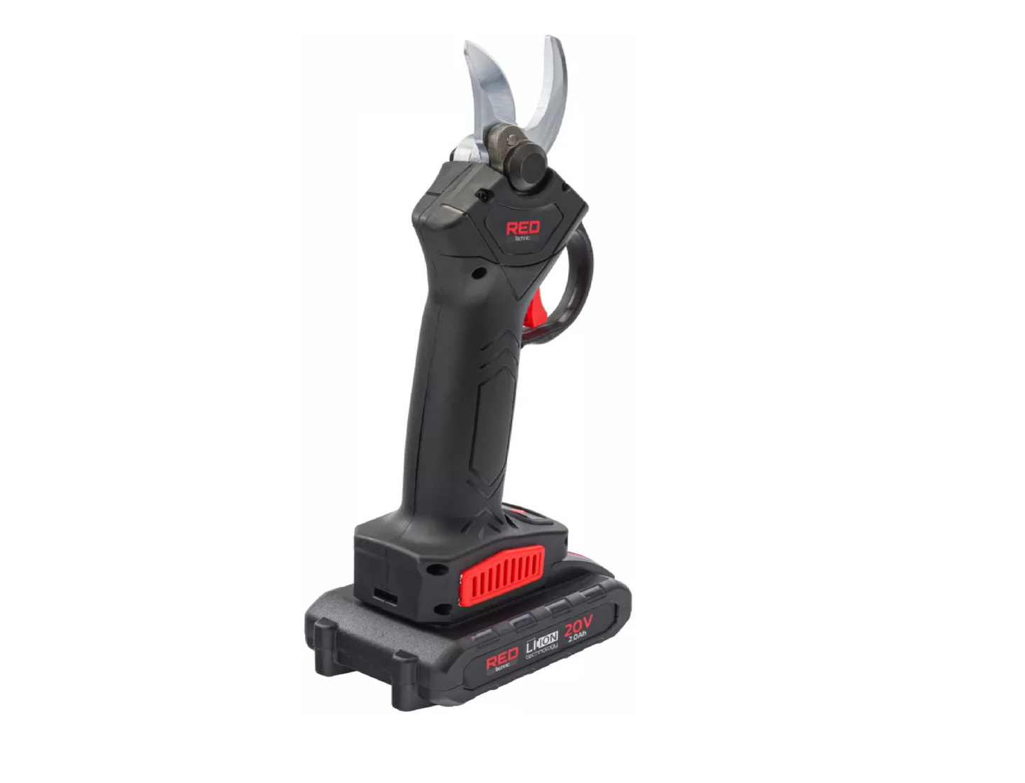 Foarfeca electrica pentru crengi cu acumulator, 30 mm, 20 V, Red Technic RTSA0063