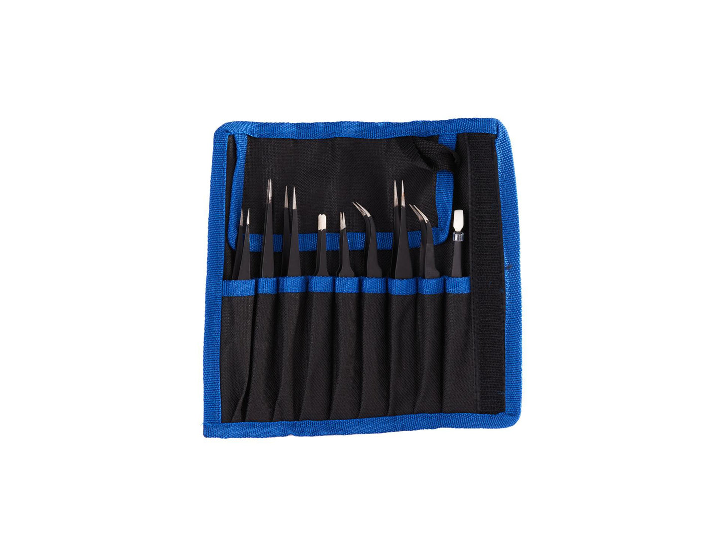Set pensete metalice de precizie, 9 elemente, Geko G02709