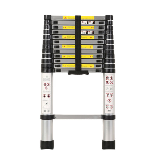Scara pliabila din aluminiu, 3.8 m, 150 kg, Geko G02445